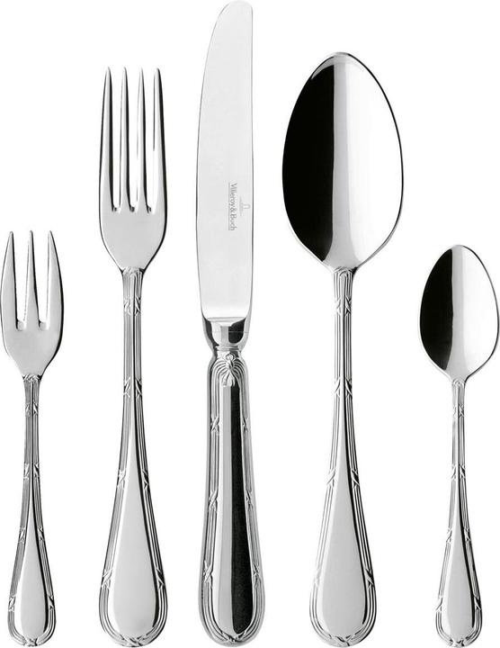 Produktbild Villeroy & Boch Tafelbesteck 30tlg. Kreuzband Septfontaines (30 Stück, Besteck Set)
