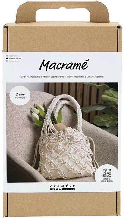 Creativ Company Kit fai da te - Kit per l'artigianato Macramè