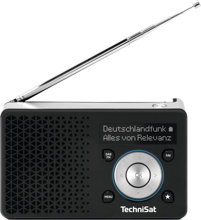 Produktbild TechniSat DigitRadio 1 ASA schwarz/silber (FM, DAB+)