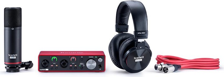 Produktbild Focusrite Scarlett 2i2 Studio Pack 3rd Gen (USB)