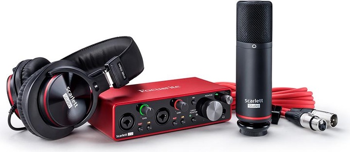 Produktbild Focusrite Scarlett 2i2 Studio Pack 3rd Gen (USB)
