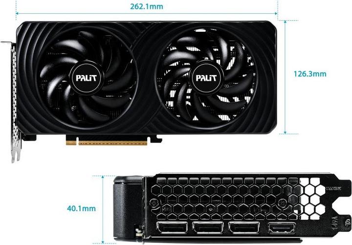 Produktbild Palit GeForce RTX 5060 Ti Dual (8 GB, GDDR7)