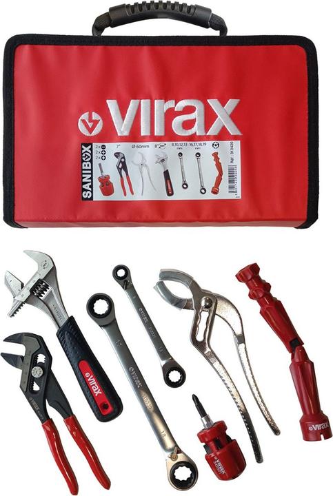 Produktbild Virax 310420 Sanibox-Koffer mit 7 wichtigen Werkzeugen für die Sanitärinstallation.