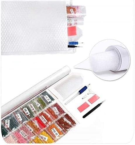 Image du produit Figured'Art Broderie Diamant - Oiseaux et Fleurs Blanches