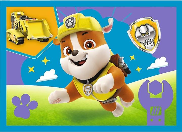 Productafbeelding Trefl 4 in 1 puzzel - PAW Patrol (24 onderdelen)
