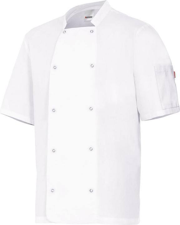 Produktbild Velilla Kochjacke mit kurzen Ärmeln und Druckknöpfen (48)