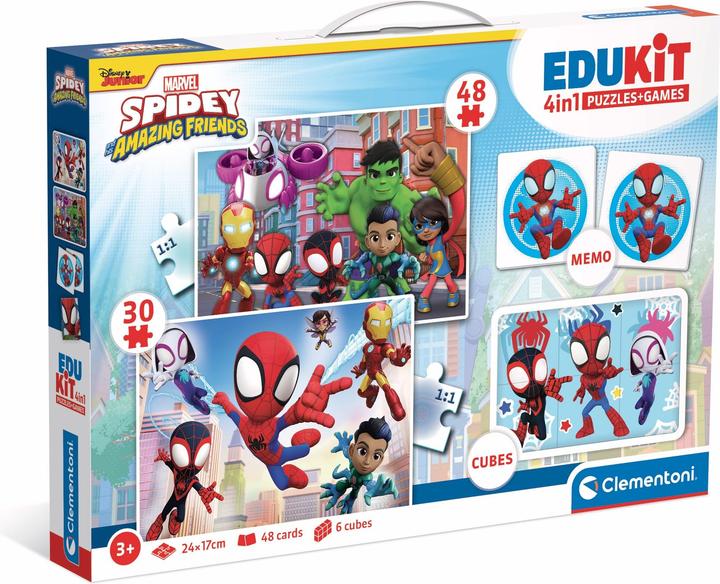 Produktbild Clementoni Edukit 4 in 1 - Spidey (Französisch)