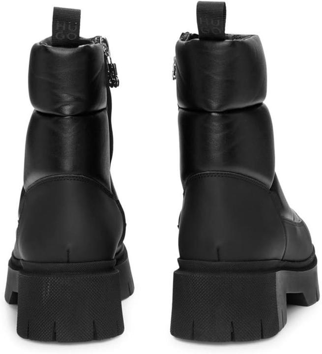 Actual product image HUGO Kris Bootie with Thick Sole, Pull Loop, and Signature Details (38)