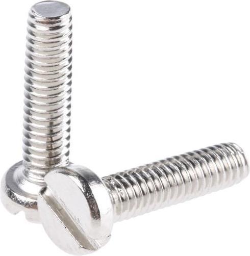 Produktbild RS PRO Schrauben Flachkopf M2,5x10mm (100 Schrauben pro Stück)