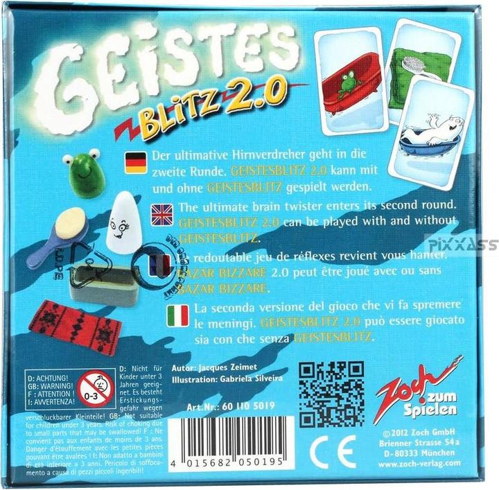 Image du produit Zoch Brainstorm 2.0 (Allemand, Anglais, Français, Italien)