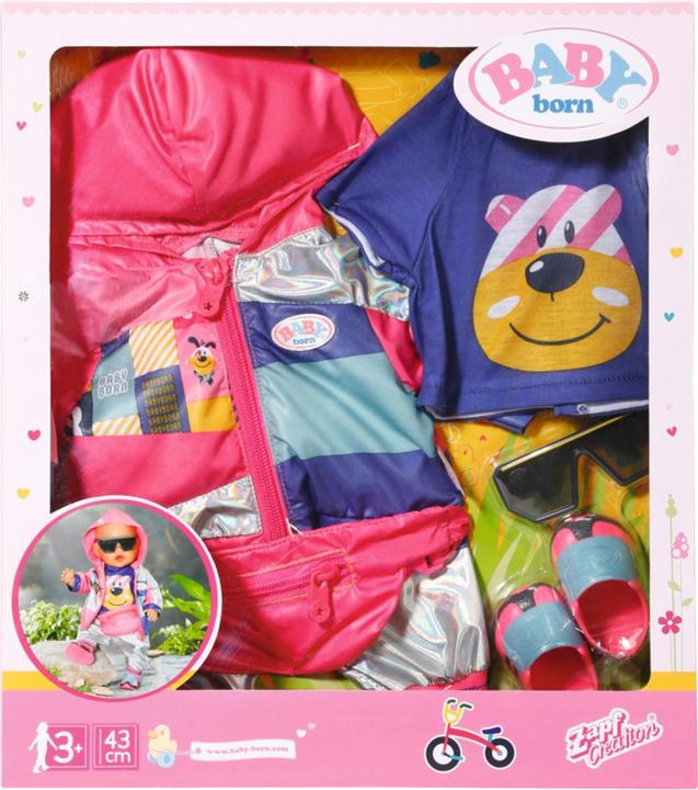 Productafbeelding Baby Born Deluxe Fietsset, 43 cm