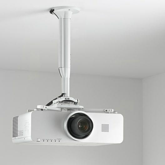 Chief Projector Mount 13.6 kg KIT 80-135 cm weiss fuer Epson (Decke), Beamer Halterung, Weiss