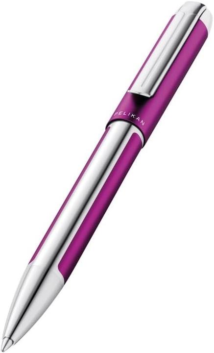 Actual product image Pelikan Pura® fountain pen Violet nib B in gift box (Violet, 1x)