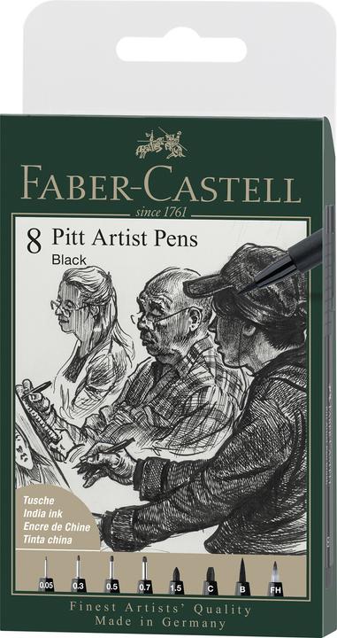 Produktbild Faber-Castell Tuschestift (8 x)