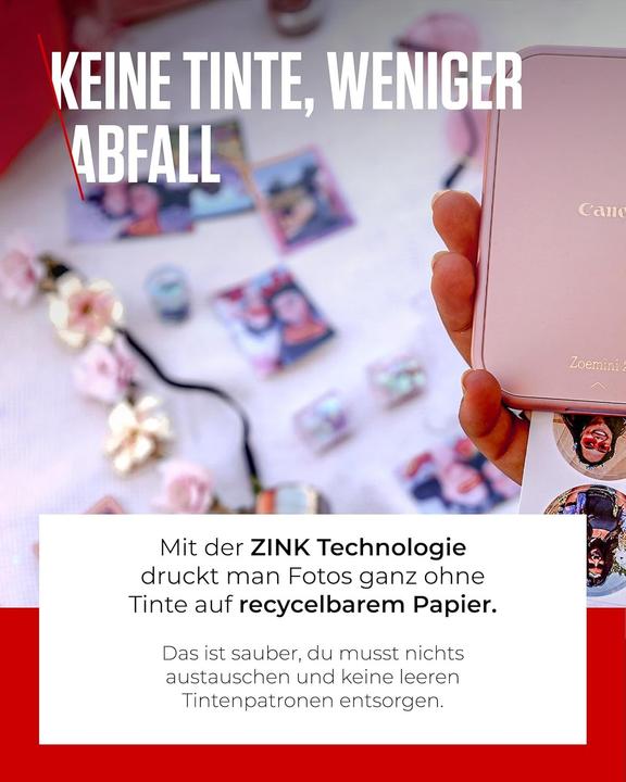 Produktbild Canon Zoemini 2 Rosegold Printing Kit (Farbe)