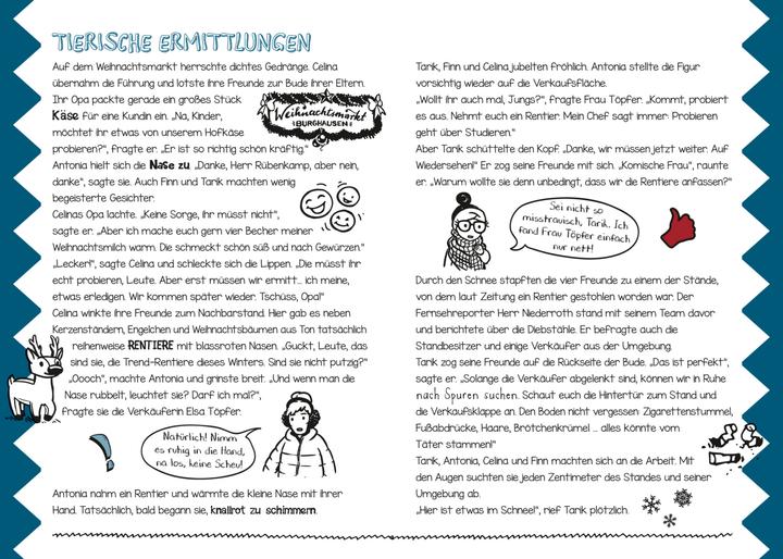 Actual product image Scheller: The blogger gang - puzzles at the Christmas market