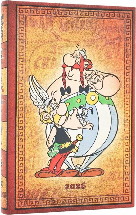 Actual product image Paperblanks Die Kalender für 2026 Asterix & Obelix (Hardcover, German)