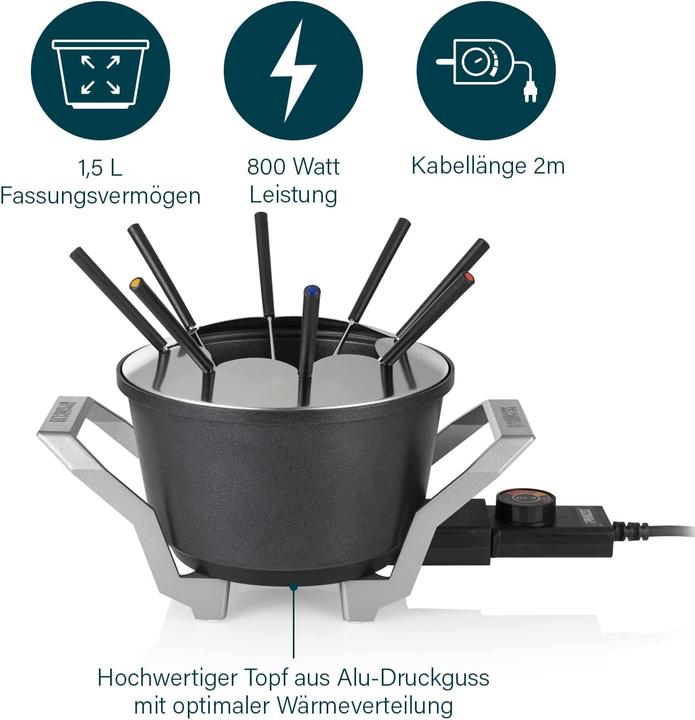 Actual product image Princess Fondue High quality (Chocolate fondue, Cheese fondue, Chinoise Fondue, Fondue Bourguignonne)