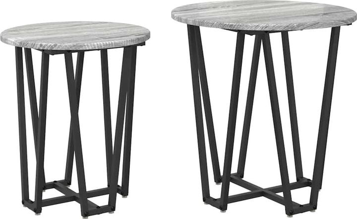 Image du produit vidaXL Beistelltisch-Set (50 x 50 x 50.50 cm)