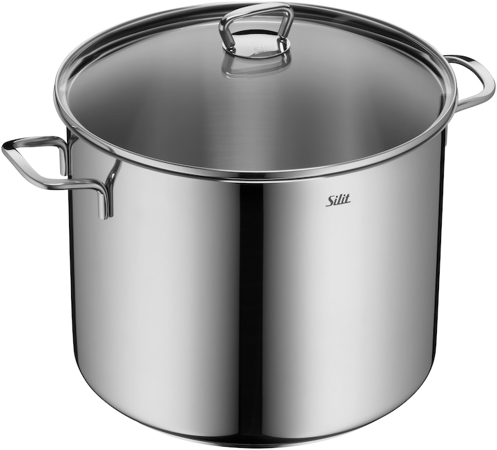 Actual product image Silit Party- und Suppentopf (28 cm, Pot, Stainless steel)