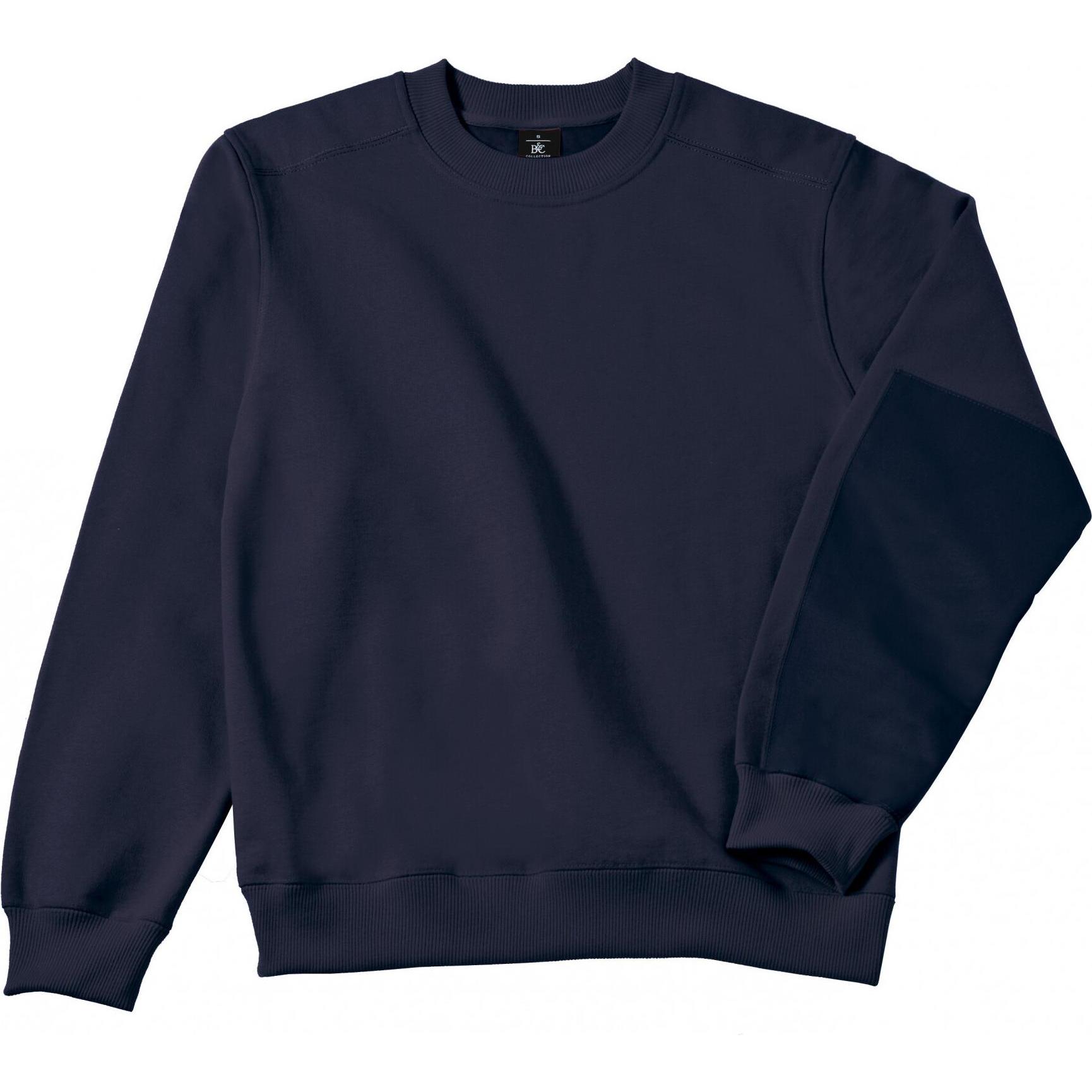 B&C, Pullover, sweatshirt hero pro, Blau, (XL)