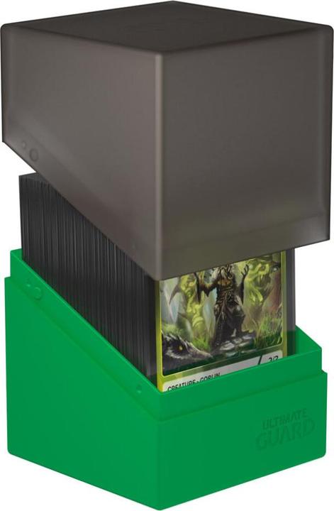 Produktbild Ultimate Guard Boulder Deck Case 100+ SYNERGY Schwarz/Grün