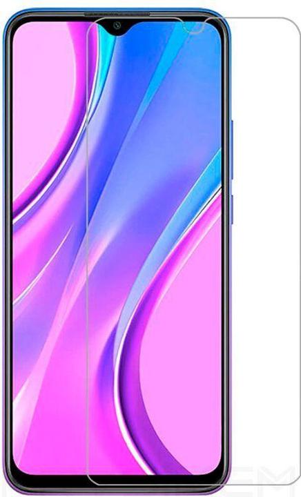 Actual product image iLike Redmi 9/9A/9C/10/10A/Samsung A12/A03s/A02/M12 0.33mm Flat Clear Glass (1 pcs., Xiaomi Redmi 9)