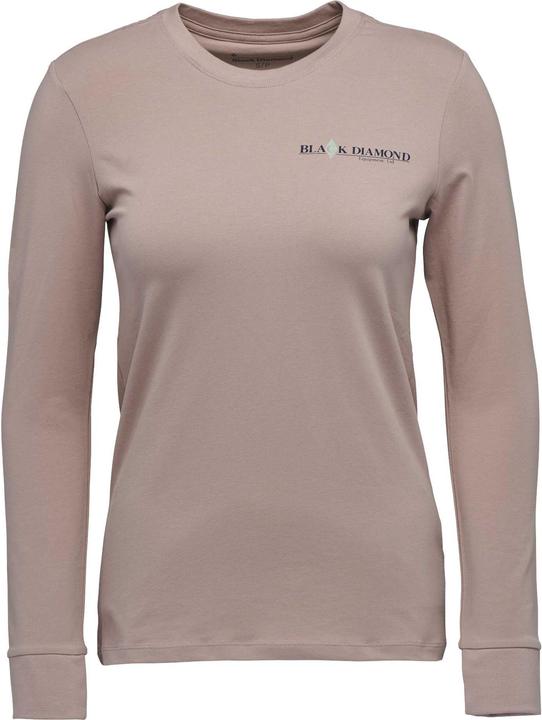 Black Diamond Heritage Wordmark Ls Tee (XS)