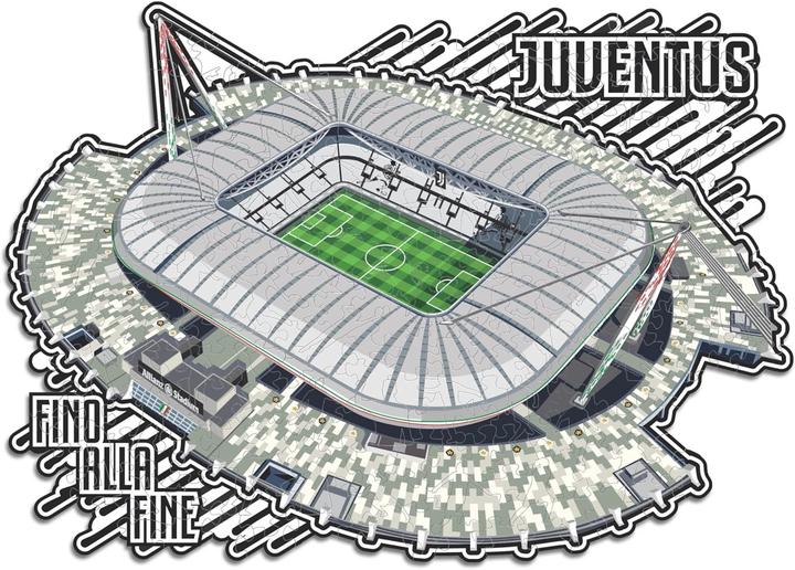 Image du produit Iconic Juventus FC - Allianz Stadium - puzzle en bois taille L (500 pièces) (500 pièces)