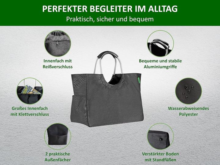 Produktbild Cottara Faltbare Einkaufstasche aus recyceltem Material