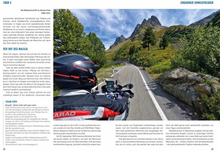 Produktbild Die schönsten Motorradtouren Schweiz (Deutsch, Heinz E. Studt, 2020)