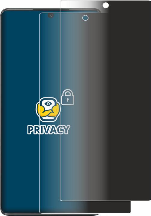 Actual product image BROTECT Anti-spy privacy film Blue light protection film (2 Piece, Motorola Moto G85)