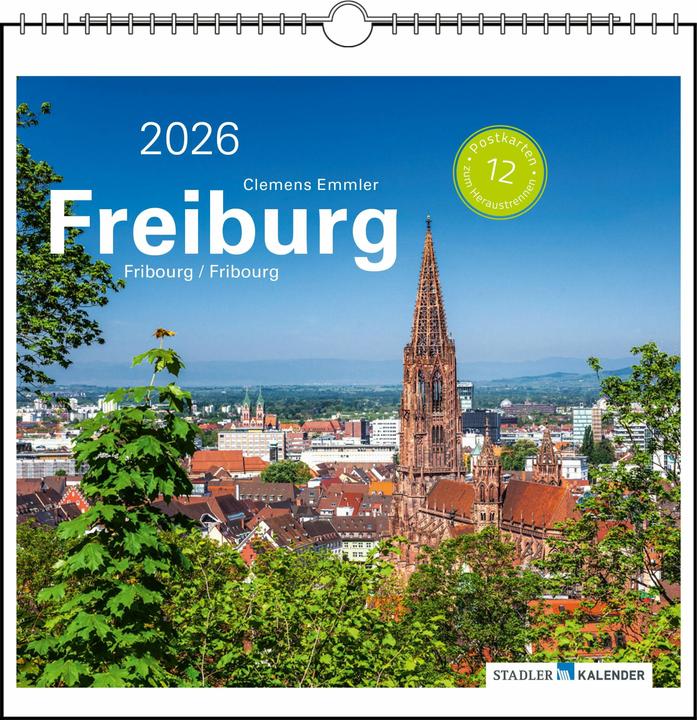 Produktbild Freiburg 2026 (17 x 17 cm)