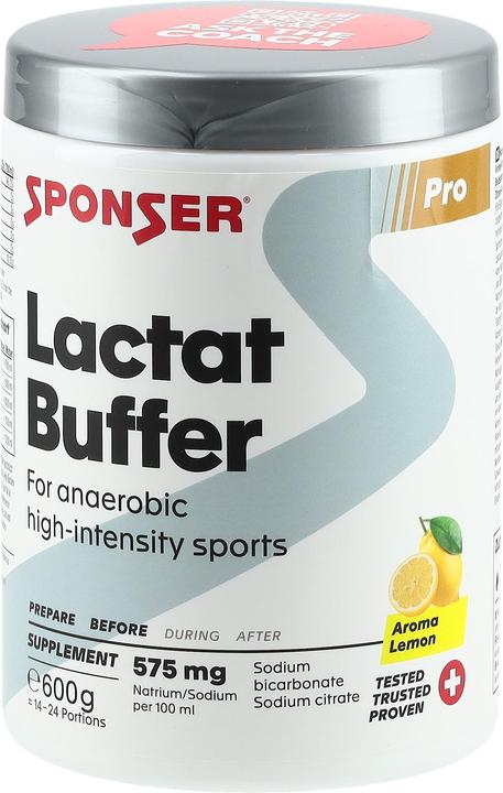 Actual product image Sponser Lactate buffer (600 g, 1x, Lemon)