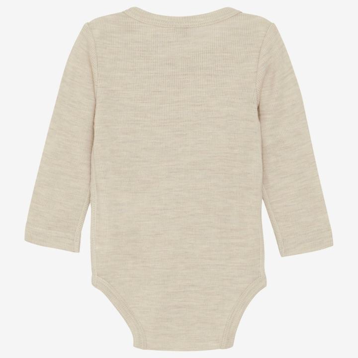 Produktbild CeLaVi Body langarm aus Merinowolle (80)