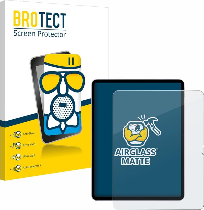 Produktbild BROTECT AirGlass Panzerglasfolie Matt (1 Stk., Apple iPad Air 13 2024)