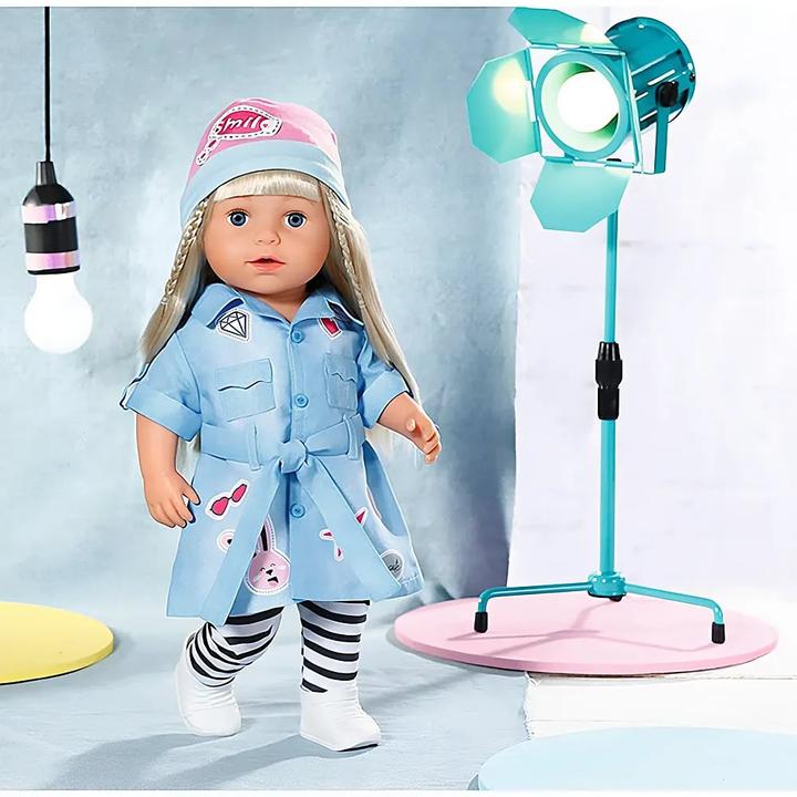 Actual product image Zapf Creation BABY born Deluxe Jeans Dress, 43cm