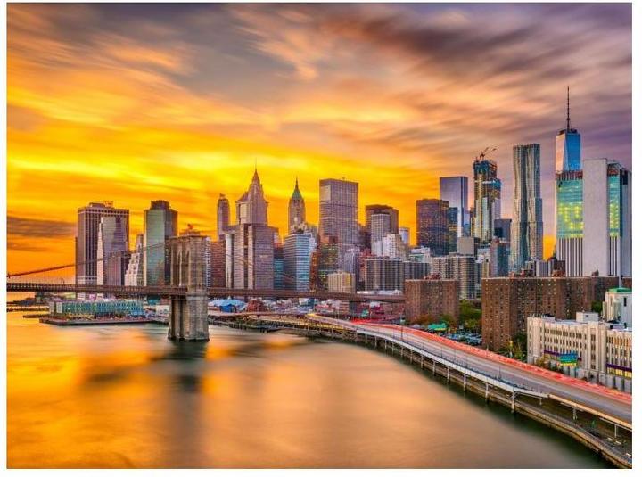 Image du produit Enjoy Puzzle ENJOY-2081 - New York City Skyline at Dusk, puzzle, 1000 pièces (1000 pièces)