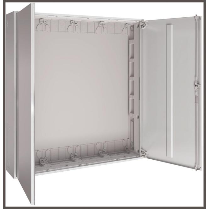 ABN, Verteilerschrank Zubehör, System-Gehäuse IP43 S47 schutzisoliert 1050x1100mm