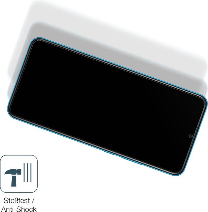 Produktbild Dipos Displayschutz Anti-Shock (2 Stück, Oppo A16e)
