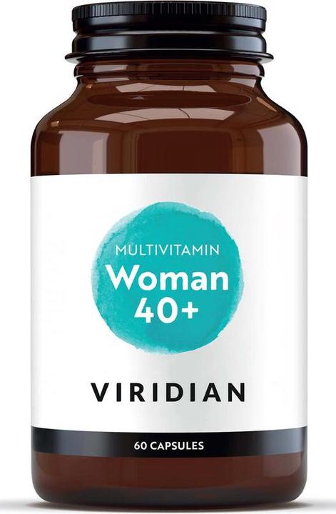 Actual product image Viridian Frauen 40+ Multivitamin Kapseln Dose 60 Stk (60 Piece, Capsules)