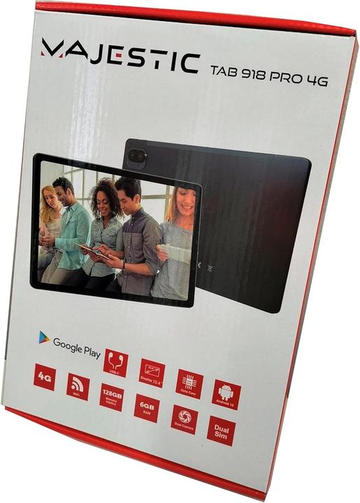 Actual product image Majestic TAB 918 Pro 4G 6Gb 128Gb (4G, 10.40", 128 GB, Black)