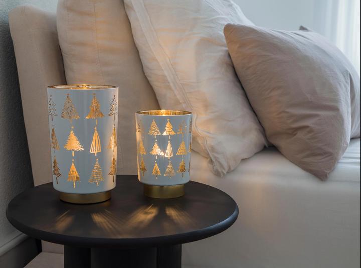 Image du produit STT Lanterne, arbre, S, 15 cm, Blanc