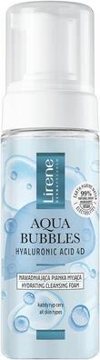 Actual product image Lirene Aqua Bubbles Hyaluronic Acid 4D Hydrating Foam For All Skin Types 150Ml (Cleansing Foam, 150 ml)