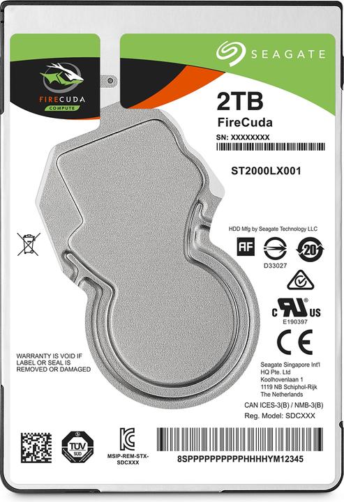 Seagate FireCuda (2 TB, 2.5")