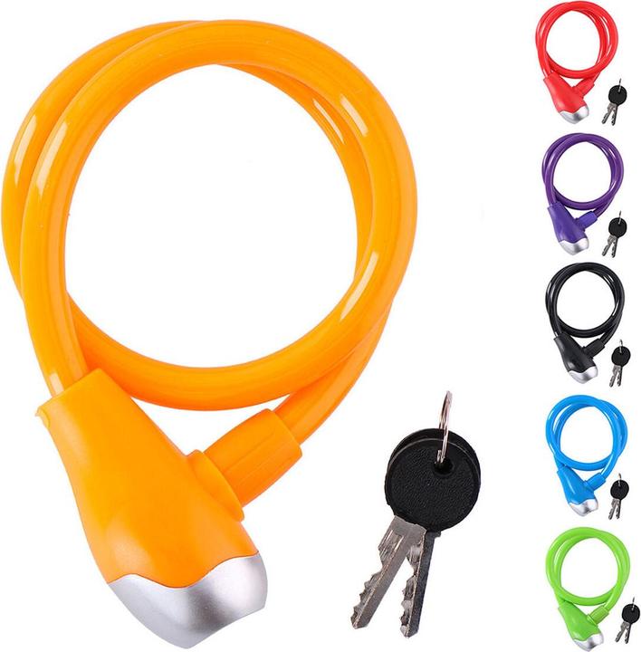 Actual product image Dunlop Cable lock 12x650mm (assorted)