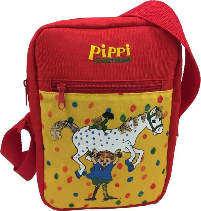 Euromic Pippi Shoulder bag with front zipped pocket and velcro pocket on the back and inside main compartmen