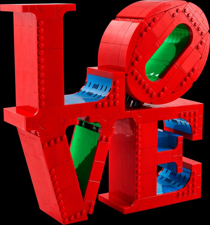 Actual product image LEGO Love (31214, LEGO Art)