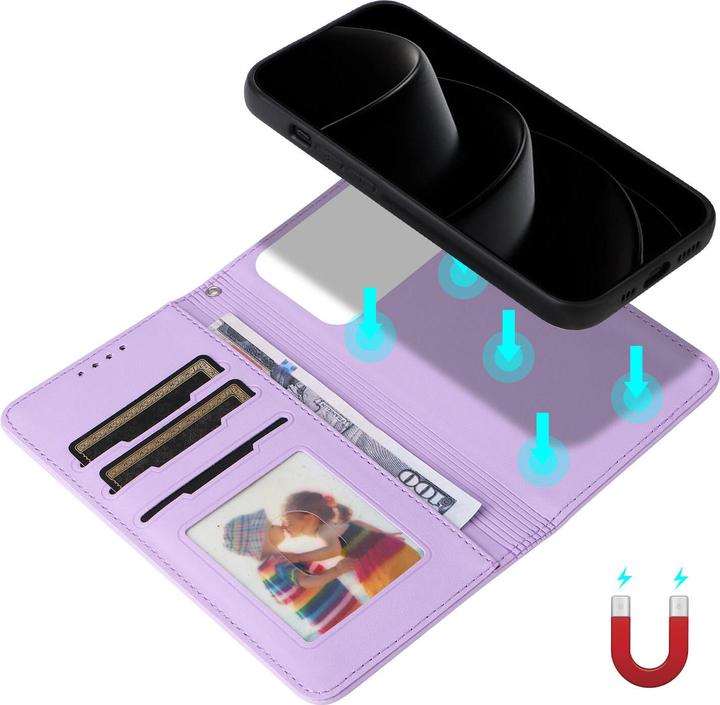 Produktbild Cover-Discount Teilbare Brieftasche 2-in-1 Handyhülle (Apple iPhone 17 Pro Max)