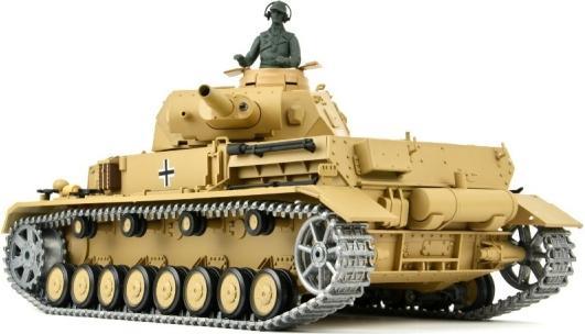 Produktbild Es-toys RC Panzer "Kampfwagen IV Ausf.F-1" Heng Long 1:16 Grau Mit R&S + Metallgetriebe + Metallketten.. (RTR Ready-to-Run)